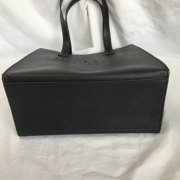 Ted Baker London Women’s Black Tote Bag “The Icon” Embossed Logo NWT - Picture 3 of 6